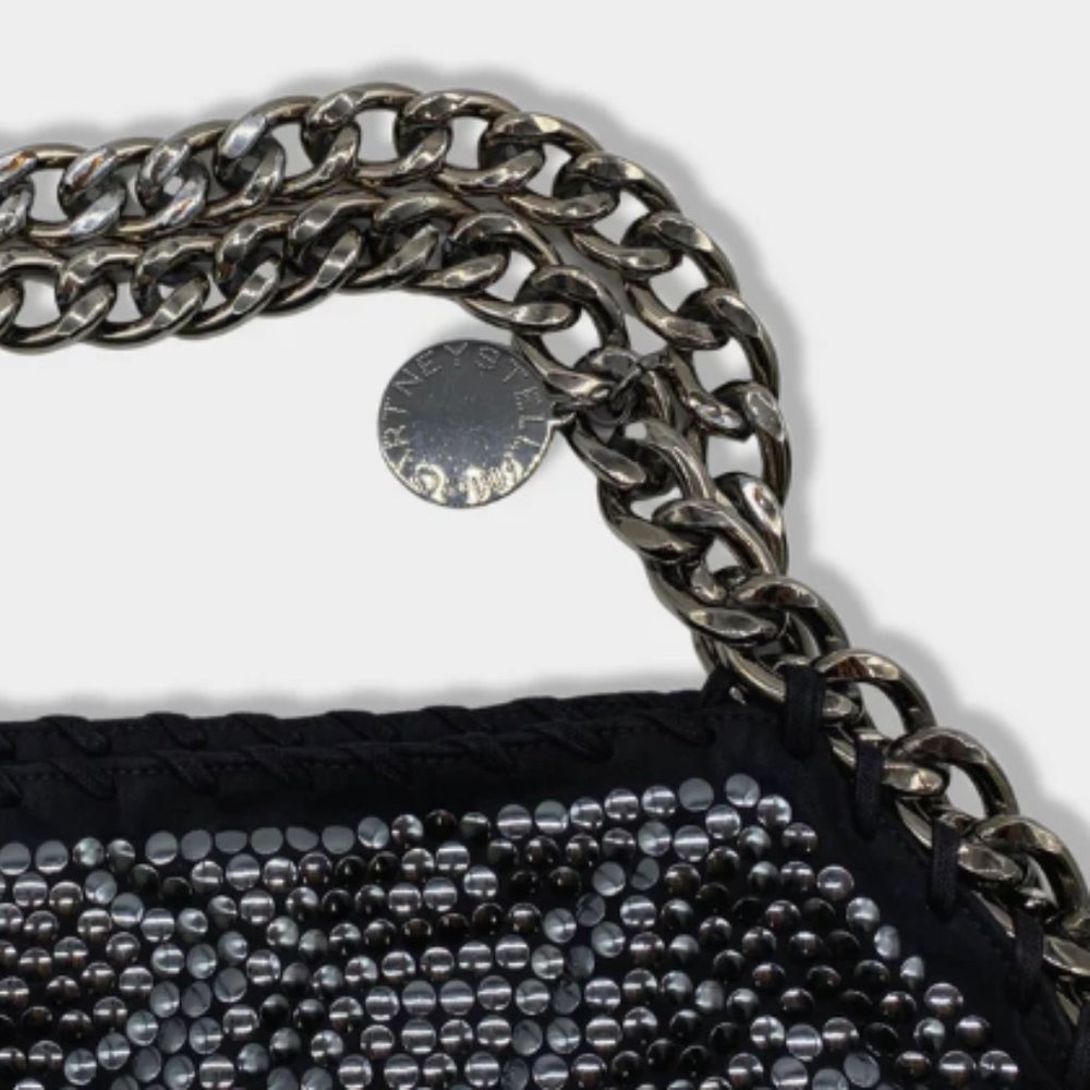 LIMITED EDITION Stella McCartney Falabella Metallic Eco Suede Tote - Picture 4 of 8